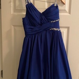 City studio junior 9, woman’s 4 blue formal dress